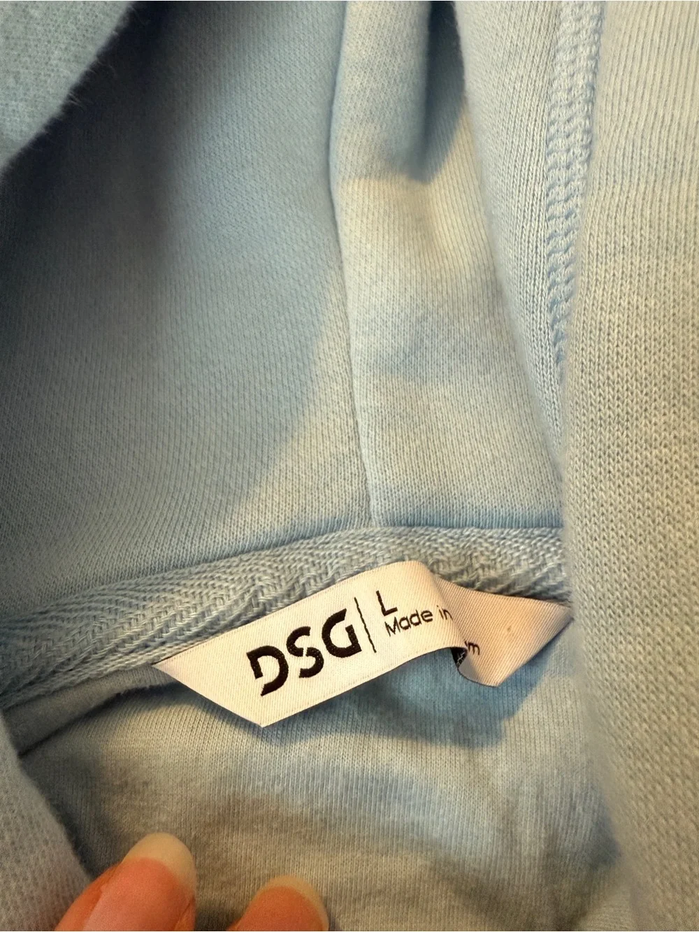 DSG Light Blue Women's Pullover Hoodie